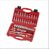 1/4" ຊຸດບ໋ອກ ແລະ ຊຸດໄຂຄວງ 46 ອັນ/ຊຸດ TOOLKING ລຸ່ນ TK-A1446