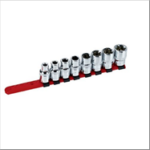 ຊຸດລູກບ໋ອກດອກຈີບ ຫ້າແຊກ 1/2"  ຈຳນວນ 8 ອັນ TOOLKING ລຸ່ນ TK-212306